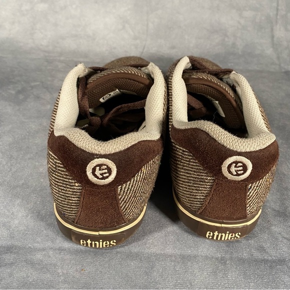 Etnies Calli-Vulc Skate Shoes W 10 M 8.5 Streetwear Sneakers Brown Retro - Picture 4 of 9